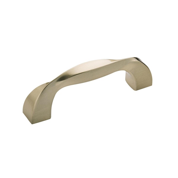 Belwith Products Belwith  3 in. Twist Cabinet Pull Center to Center, Elusive Golden Nickel - BWH076015 EGN