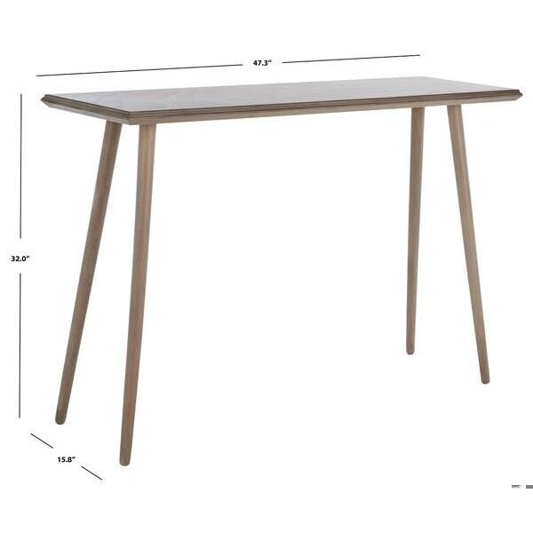Safavieh 32 x 47.3 x 15.8 in. Marshal Console Table, Chocolate - CNS5700B