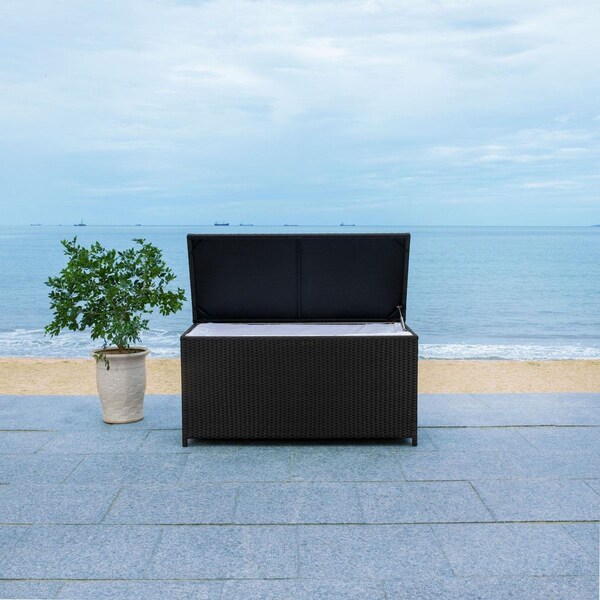 Safavieh Oliveira Cushion Box, Black & White - PAT7709A