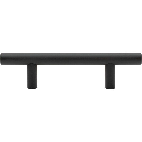 Designperfect 3'' Center-to-Center Cabinet Bar Pull, Brushed Oil Rubbed Bronze, 25PK - DPA25T202ORB