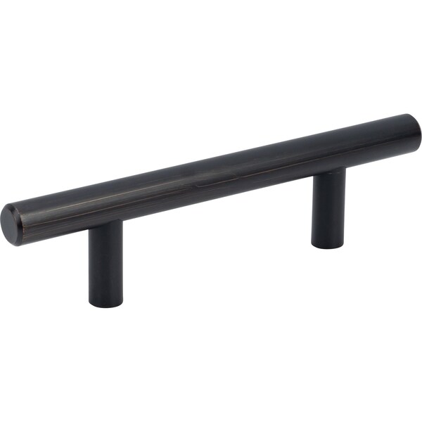 Designperfect 3'' Center-to-Center Cabinet Bar Pull, Brushed Oil Rubbed Bronze, 25PK - DPA25T202ORB