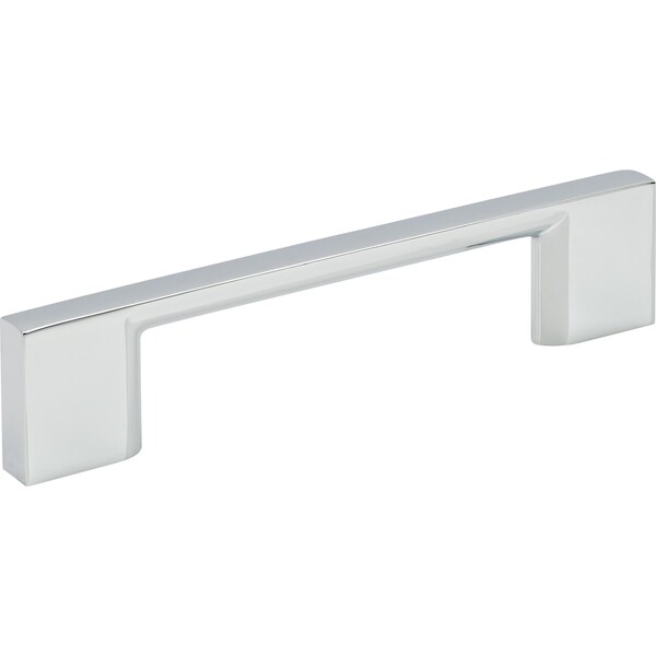 Designperfect 3-3/4'' Center-to-Center Square Cabinet Pull, Polished Chrome, 25PK - DPA25S793PC