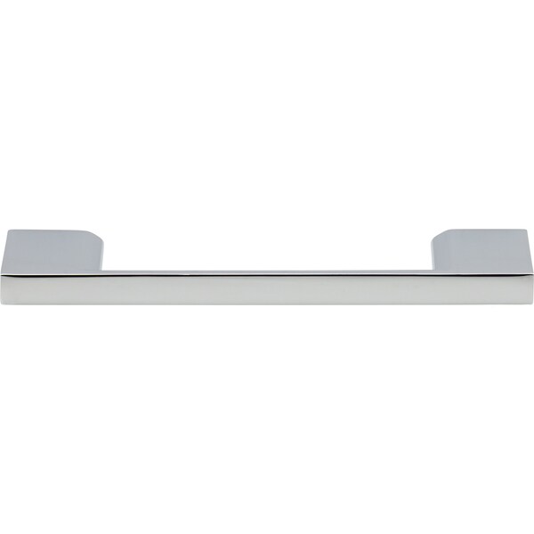 Designperfect 3-3/4'' Center-to-Center Square Cabinet Pull, Polished Chrome, 25PK - DPA25S793PC