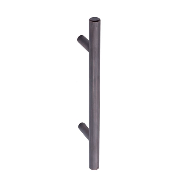 South Main Hardware Euro Bar Cabinet Handle (3/8" Diameter), 5.88" Length (3.5" Hole Center), Oil Rubbed Bronze, 10PK - SH686-OR-10