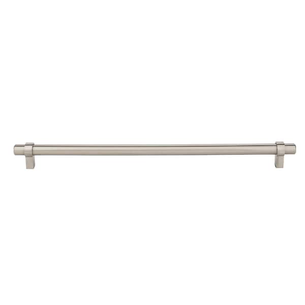Jeffrey Alexander 480 mm Center-to-Center Satin Nickel Key Grande Cabinet Bar Pull - 5480SN