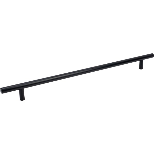 Designperfect 12-9/16'' Center-to-Center Bar Pull, Matte/Flat Black, 25PK - DPA25T209BLK