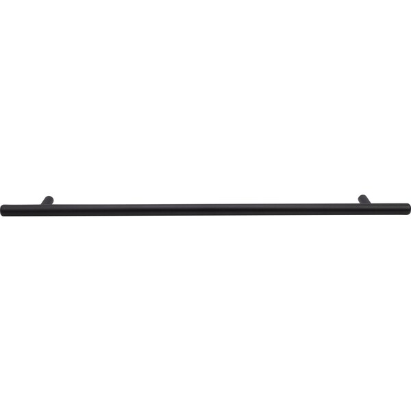Designperfect 12-9/16'' Center-to-Center Bar Pull, Matte/Flat Black, 25PK - DPA25T209BLK