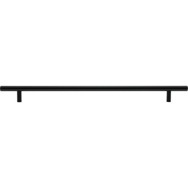 Designperfect 12-9/16'' Center-to-Center Bar Pull, Matte/Flat Black, 25PK - DPA25T209BLK