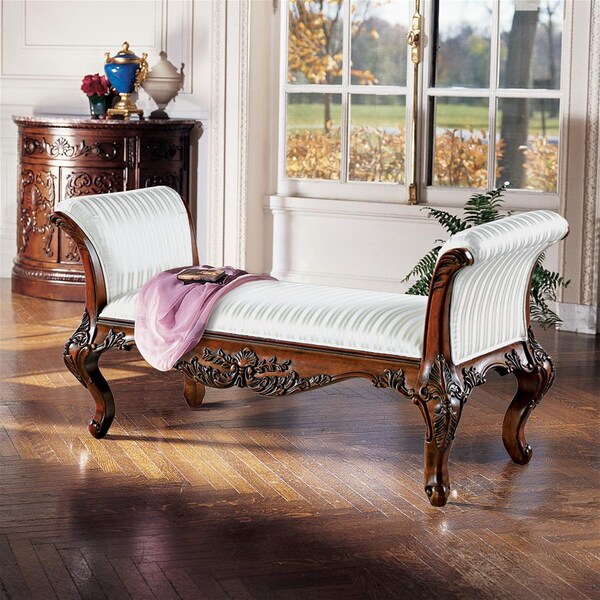 Design Toscano Maison Mehieu Hardwood Bench - DY8110