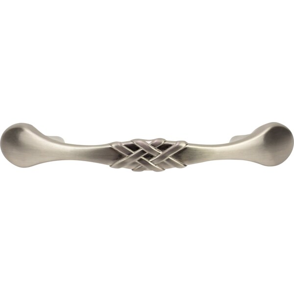 Designperfect 3'' Center-to-Center Arch Pull, Brushed Satin Nickel - DPA-L662SNB