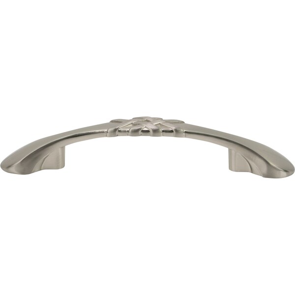 Designperfect 3'' Center-to-Center Arch Pull, Brushed Satin Nickel - DPA-L662SNB