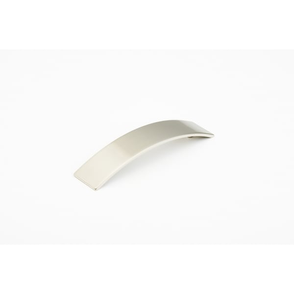 Schaub 128mm Center to Center Arched Armadio Cabinet Pull Satin Nickel Finish - 363-15