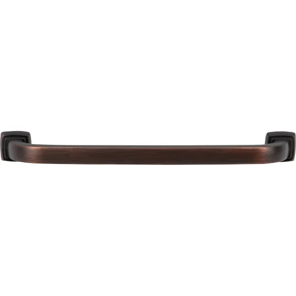 Designperfect 6-5/16'' Center-to-Center Handle Pull, Brushed Oil Rubbed Bronze - DPA-S35ORB