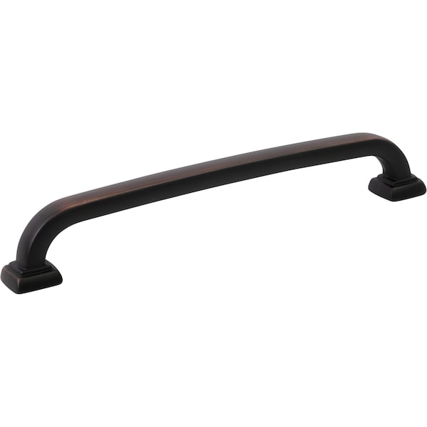 Designperfect 6-5/16'' Center-to-Center Handle Pull, Brushed Oil Rubbed Bronze - DPA-S35ORB