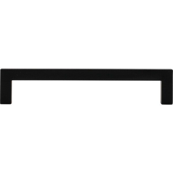 Designperfect 5-1/16'' Center-to-Center Handle Pull, Matte/Flat Black, 25PK - DPA25S354BLK