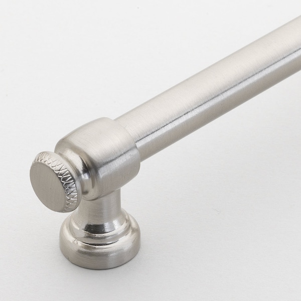 Gliderite Hardware 3-3/4 in. Center to Center Satin Nickel Classic Euro Bar Pull - 4361-96-SN, 5PK - 4361-96-SN-5