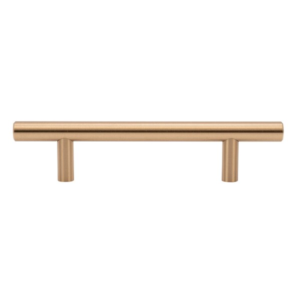 Designperfect 3-3/4'' Center-to-Center Bar Pull, Champagne Bronze/Gold - DPA-T203CBZ