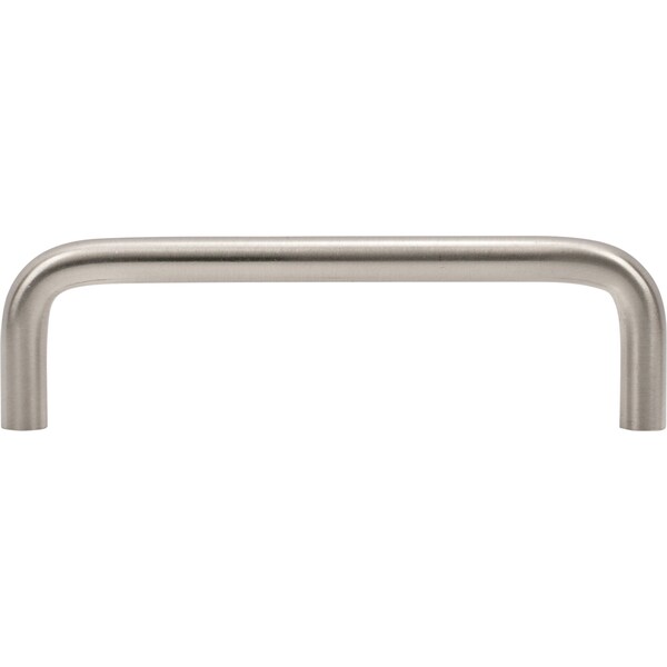 Designperfect 4'' Center-to-Center Wire Pull, Brushed Satin Nickel, 10PK - DPA10W5910SNB