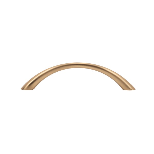 Designperfect 3-3/4'' Center-to-Center Arch Pull, Champagne Bronze/Gold, 10PK - DPA10H383CBZ