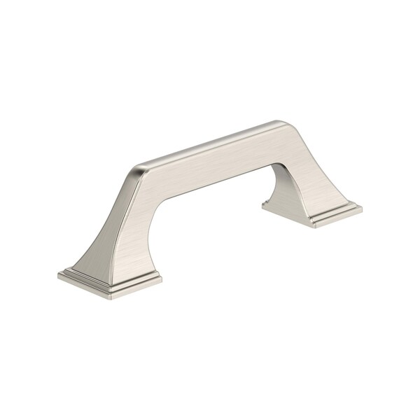Amerock Exceed 3 inch 76mm Center-to-Center Satin Nickel Cabinet Pull - BP37375G10