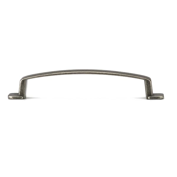 Richelieu 5-1/16 in. (128 mm) Center-to-Center Pewter Traditional Drawer Pull - BP7009128142