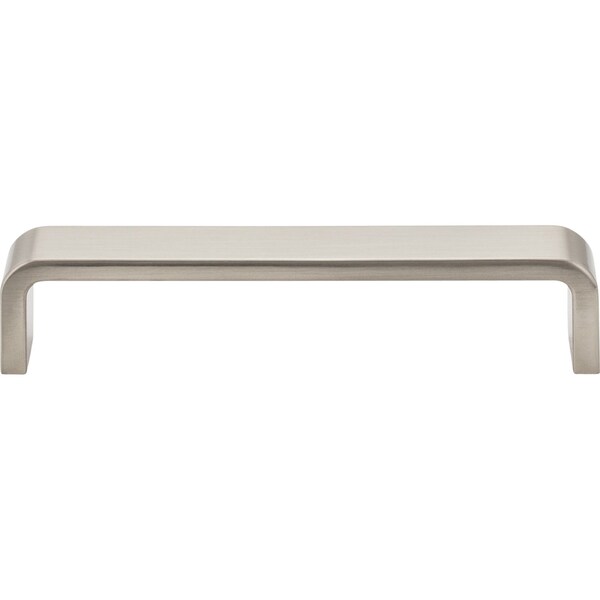Elements By Hardware Resources 128 mm Center-to-Center Satin Nickel Square Asher Cabinet Pull - 193-128SN