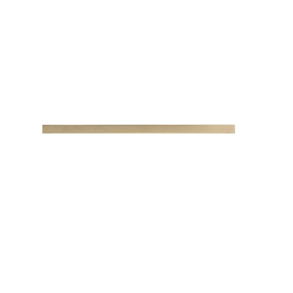 Richelieu 6 5/16 in (160 mm) Center-to-Center Champagne Bronze Contemporary Cabinet Pull - BP31245160CHBRZ