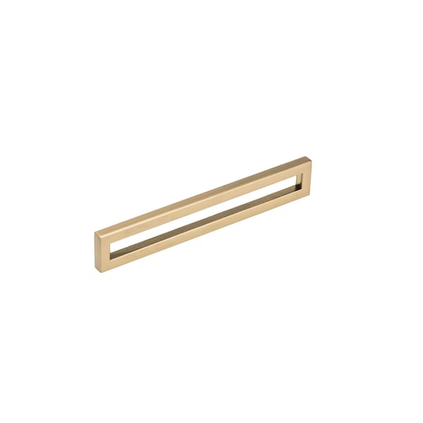 Richelieu 6 5/16 in (160 mm) Center-to-Center Champagne Bronze Contemporary Cabinet Pull - BP31245160CHBRZ