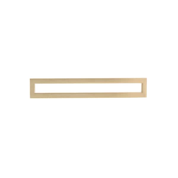 Richelieu 6 5/16 in (160 mm) Center-to-Center Champagne Bronze Contemporary Cabinet Pull - BP31245160CHBRZ