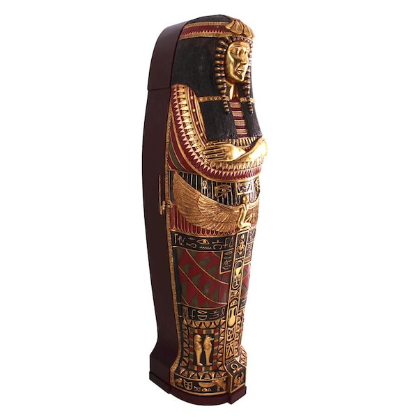 Design Toscano Queen Ankhesenamun Life-Size Sarcophagus Cabinet - NE36087