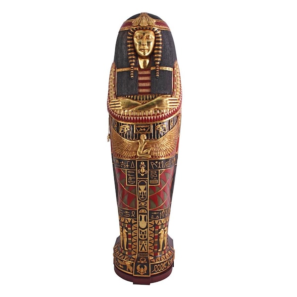 Design Toscano Queen Ankhesenamun Life-Size Sarcophagus Cabinet - NE36087