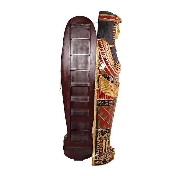 Design Toscano Queen Ankhesenamun Life-Size Sarcophagus Cabinet - NE36087