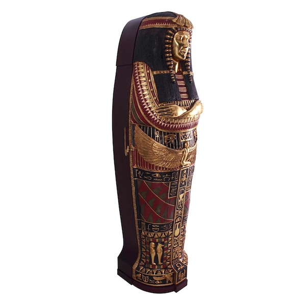 Design Toscano Queen Ankhesenamun Life-Size Sarcophagus Cabinet - NE36087