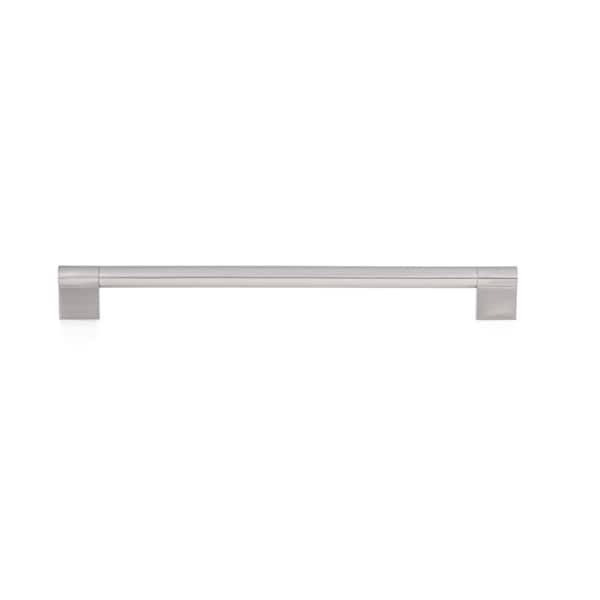 Richelieu Avellino Collection 10 1/8 in (256 mm) Center-to-Center Brushed Nickel Contemporary Cabinet Pull - BP527256195