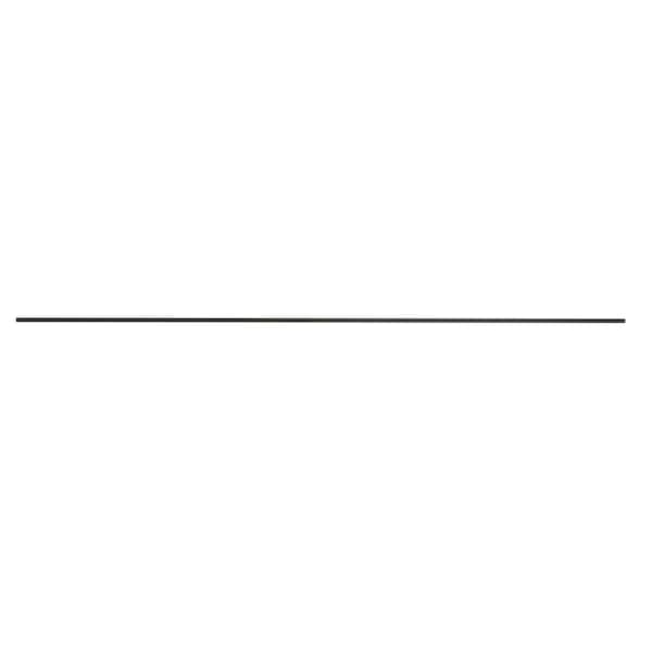 Richelieu 30 1/4 in (768 mm) Center-to-Center Matte Black Contemporary Drawer Pull - BP720768900