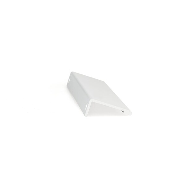 Richelieu 7 9/16 in (192 mm) Center-to-Center White Contemporary Drawer Edge Pull - BP989819230