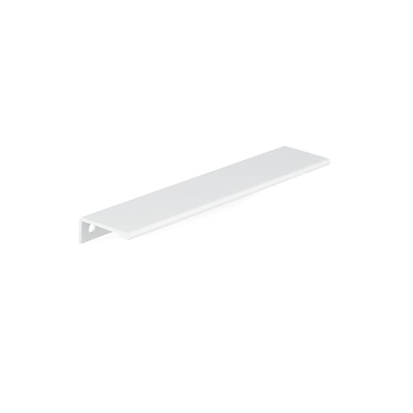 Richelieu 7 9/16 in (192 mm) Center-to-Center White Contemporary Drawer Edge Pull - BP989819230