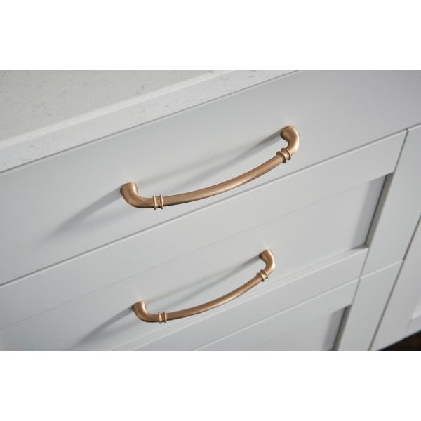 Jeffrey Alexander 96 mm Center-to-Center Satin Bronze Marie Cabinet Pull - 445-96SBZ
