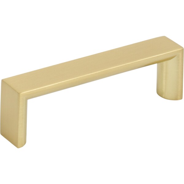 Elements By Hardware Resources 96 Mm Center-To-Center Brushed Gold Walker 1 Cabinet Pull - 827-96BG