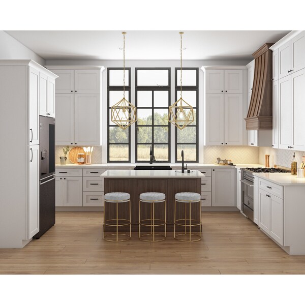 Elements By Hardware Resources 3" Center-to-Center Brushed Oil Rubbed Bronze Square Hadly Cabinet Pull - 449-3DBAC