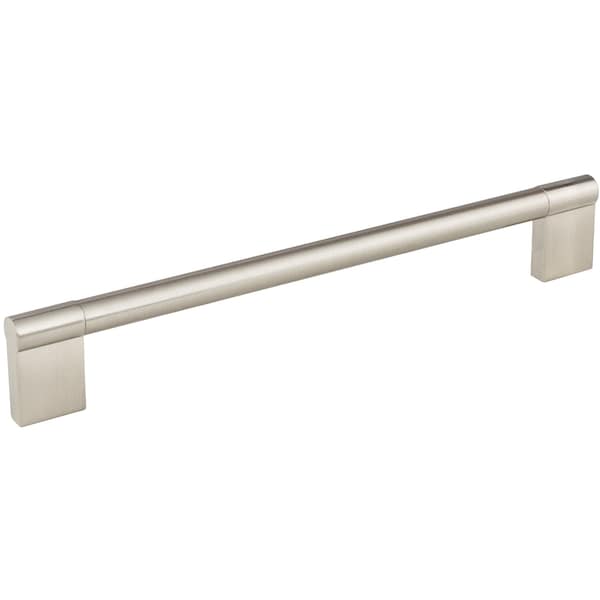 Elements By Hardware Resources 224 mm Center-to-Center Satin Nickel Knox Cabinet Bar Pull - 645-224SN