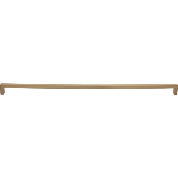 Elements By Hardware Resources 448 mm Center-to-Center Satin Bronze Square Stanton Cabinet Bar Pull - 625-448SBZ