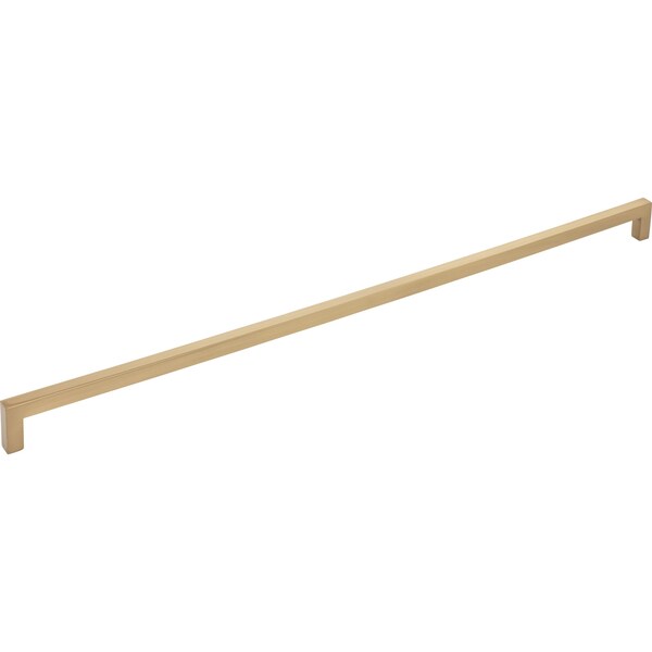 Elements By Hardware Resources 448 mm Center-to-Center Satin Bronze Square Stanton Cabinet Bar Pull - 625-448SBZ