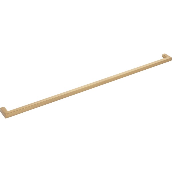 Elements By Hardware Resources 448 mm Center-to-Center Satin Bronze Square Stanton Cabinet Bar Pull - 625-448SBZ
