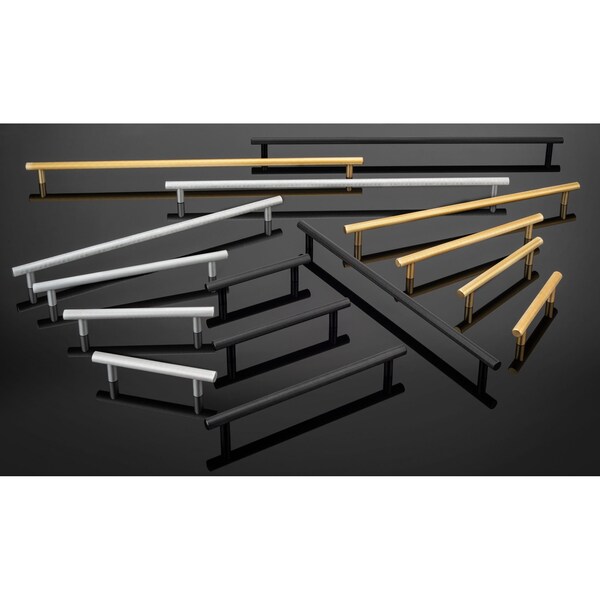 Richelieu 5 1/16-inch (128 mm) Center to Center Aluminum Contemporary Cabinet Pull - BP306012810