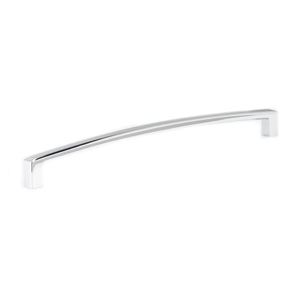 Richelieu 10 1/8-inch (256 mm) Center to Center Chrome Contemporary Cabinet Pull - BP8189256140