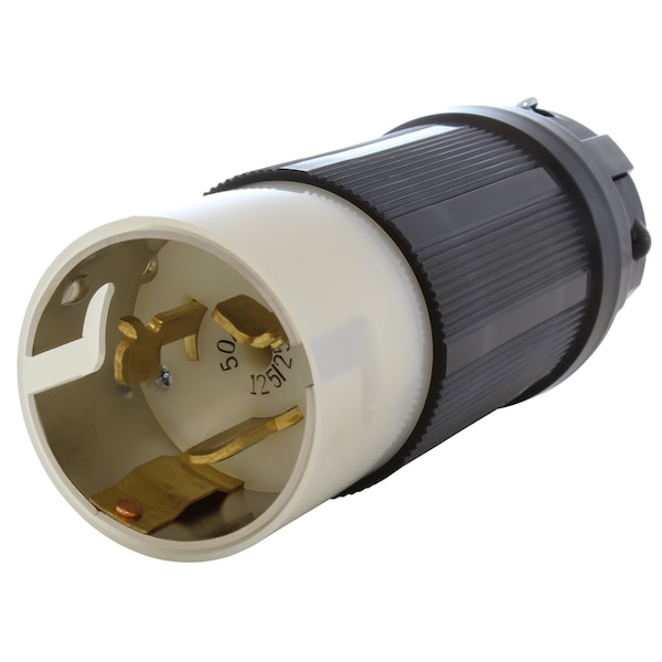Ac Works California Standard CS6365 50A 125/250V 4-Wires Locking Male Plug - CS6365-RK