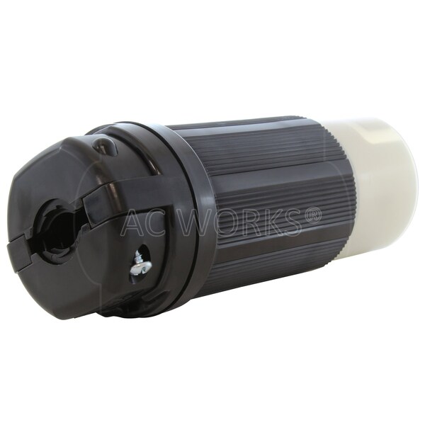 Ac Works California Standard CS6365 50A 125/250V 4-Wires Locking Male Plug - CS6365-RK