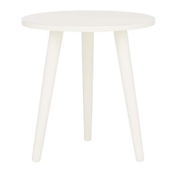 Safavieh 16.25 x 15.75 x 15.75 in. Orion Round Accent Table, Antique & White - ACC5700A