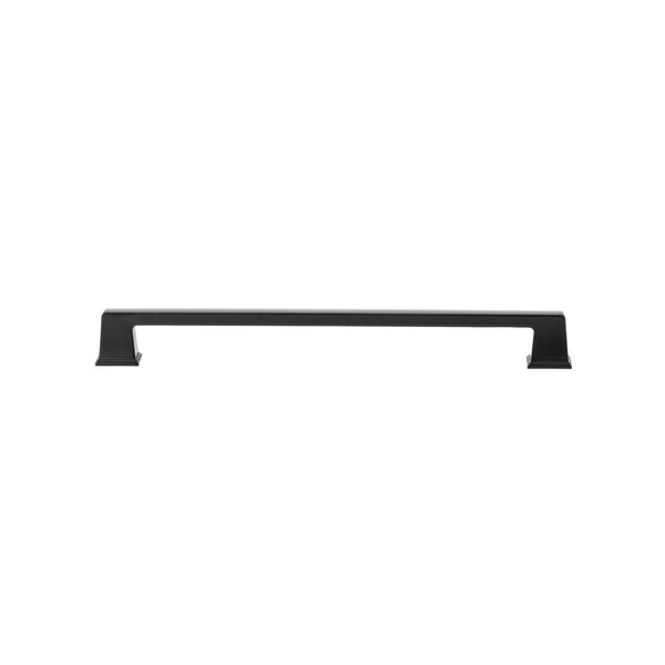 Richelieu 18-inch (457 mm) Center to Center Matte Black Traditional Cabinet Pull - BP869518900